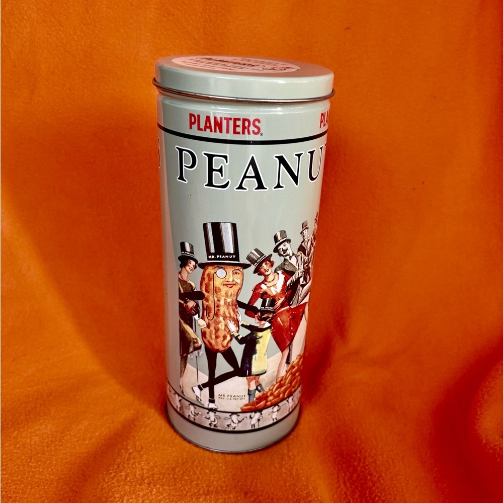 Planters Peanut Tin with Vintage Design